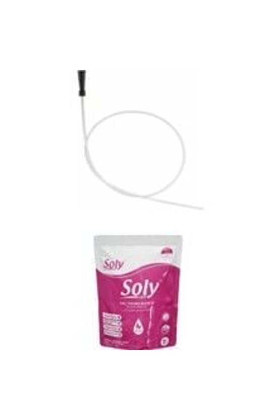 Beslenme Sondası Pvc Steril No:6 10 Adet + Soly Hasta Saç Yıkama Bone Set