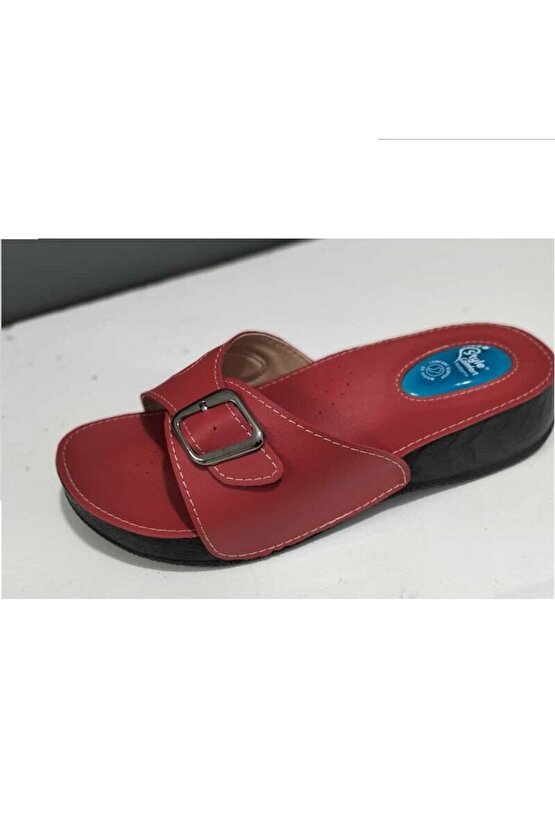 Hallux Valguslu Terlik Kırmızı