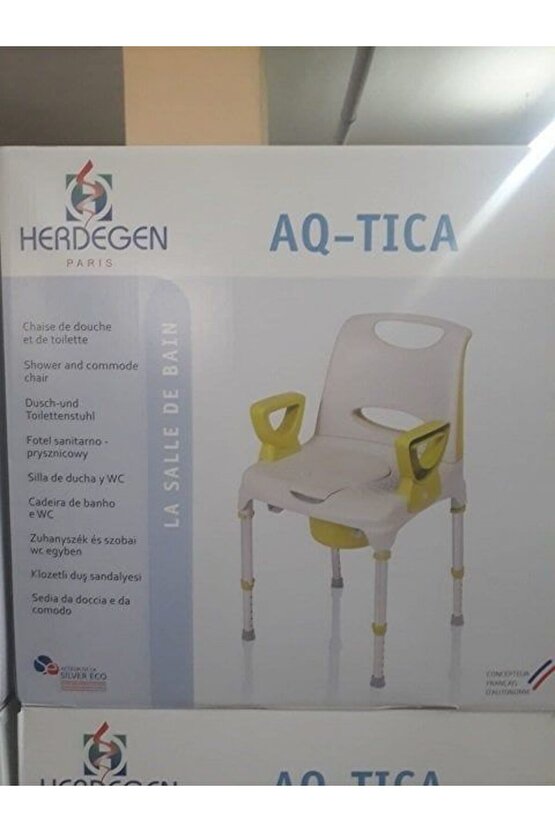 Hasta Duş Sandalyesi Yüksekliği Ayarlanabilir 540350