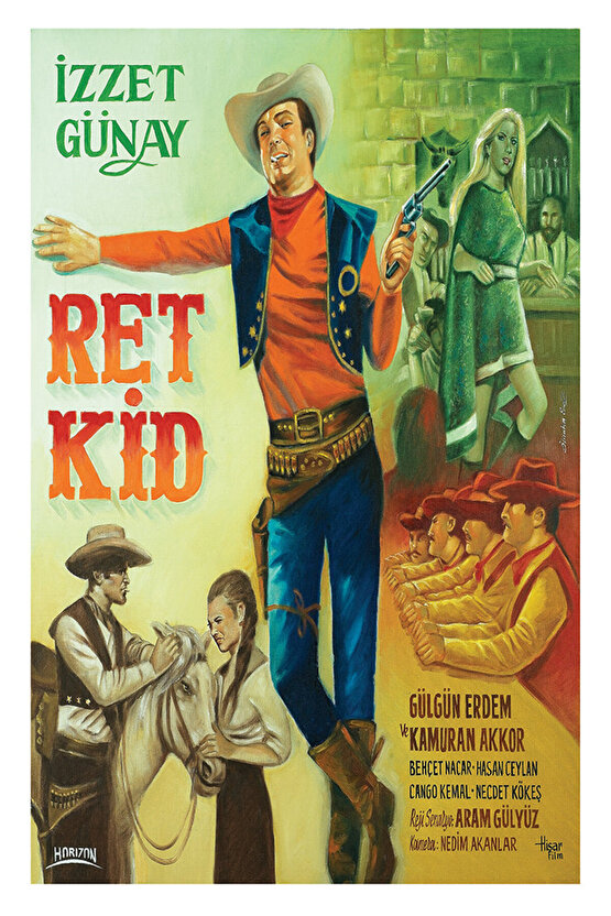 Red Kit (1970) ( İbrahim ENEZ ) Koleksiyonu ( Lisanslı Ürün ) Posteri