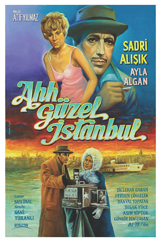 Ah Güzel İstanbul (1961) ( İbrahim ENEZ ) Koleksiyonu ( Lisanslı Ürün ) Posteri