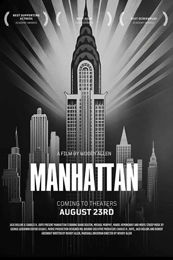 Manhattan (1979) 001 AFİŞ - POSTER