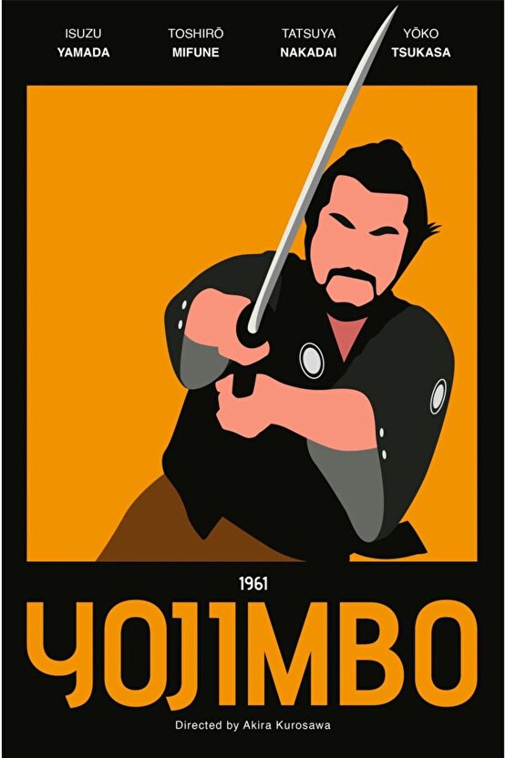 Yojimbo (1961) 005 AFİŞ - POSTER