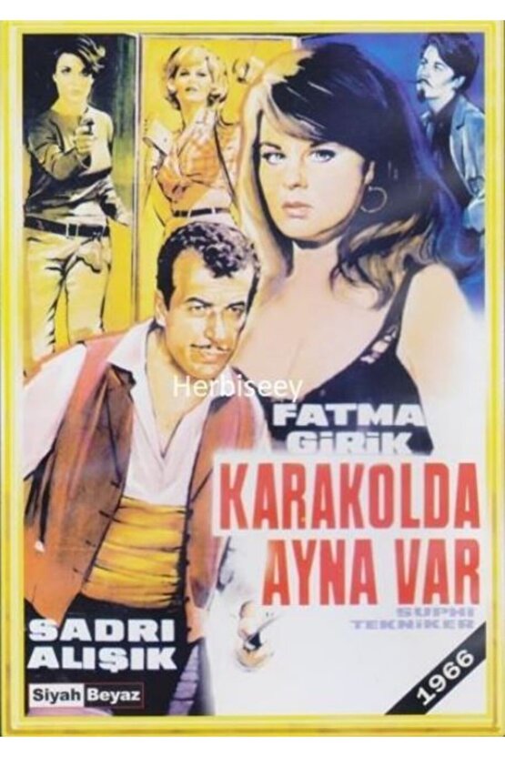 Karakolda Ayna Var 1966 ( Siyah Beyaz ) Dvd