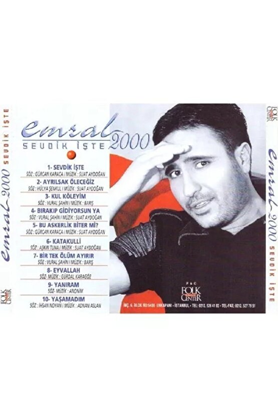 Emral – Sevdik işte (2000) CD