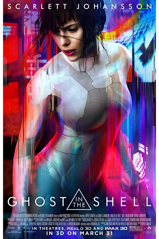Ghost in the Shell (2017) 3 ( FOLYO ) - AFİŞ - POSTER-3036