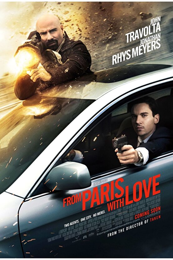 From Paris with Love (2010) 1 ( FOLYO ) - AFİŞ - POSTER-2956
