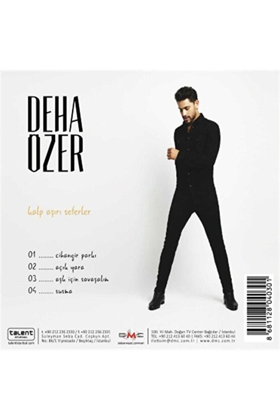 Deha Özer - Kalp Aşırı Seferler ( CD ) Ambaljında