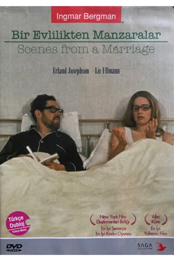 Scenes From A Marriage  Bir Evlilikten Manzaralar Filmi Dvd