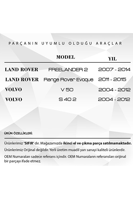 Ford Mondeo C Max S Max için Bagaj Kilit Motor Tamir Dişlisi