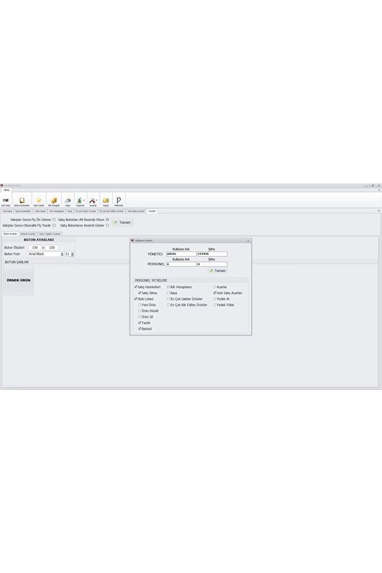 Barkodlu Satış Programı & Market Programı