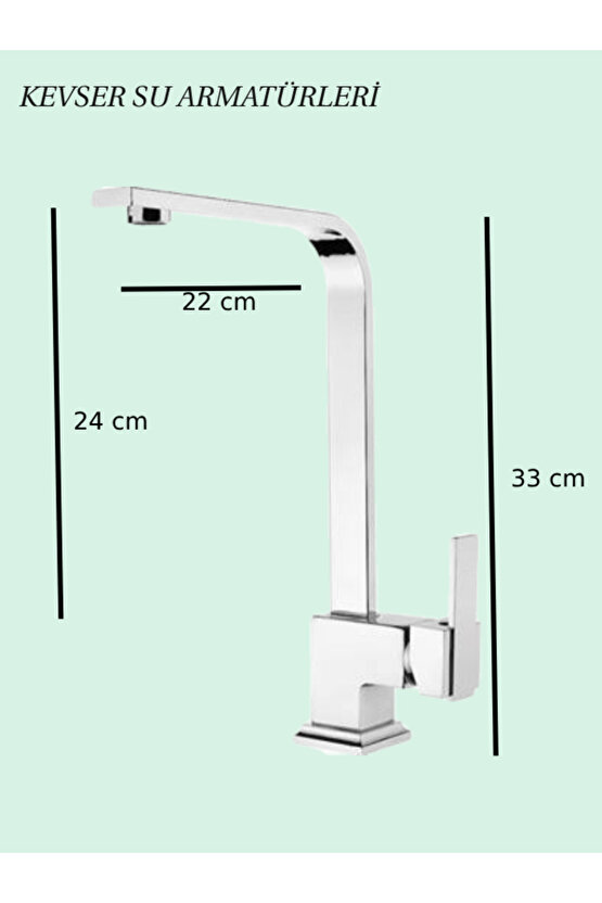 Kare Kuğ Lüx Batarya Uzun Boru