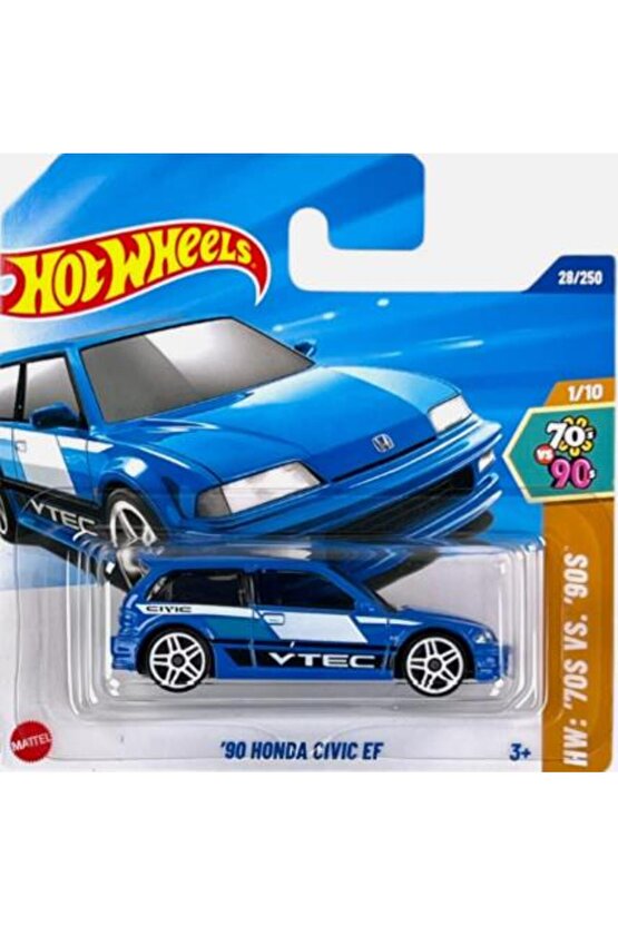 Tekli Arabalar 90 Honda Civic EF HYW81 (70s vs. 90s)