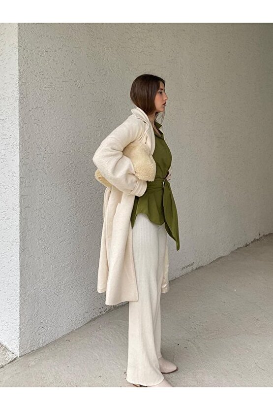 Heybes Kadın Peluş Teddy Clutch Çanta