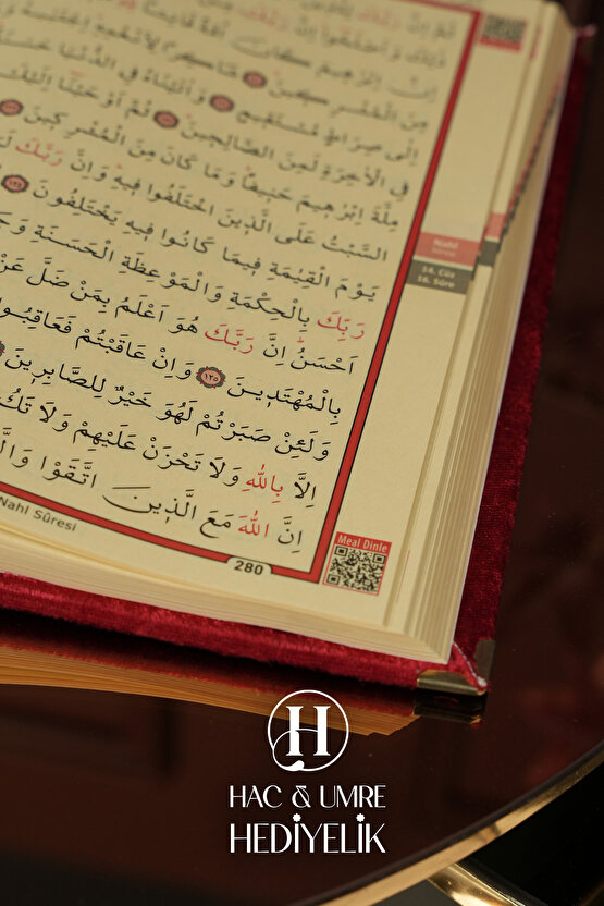 Kuran Kabı | Kuran Standı | Desenli Standlı Kuran Kabı ve Kadife Kuran Hediyeli | Kuranı Kerim Seti