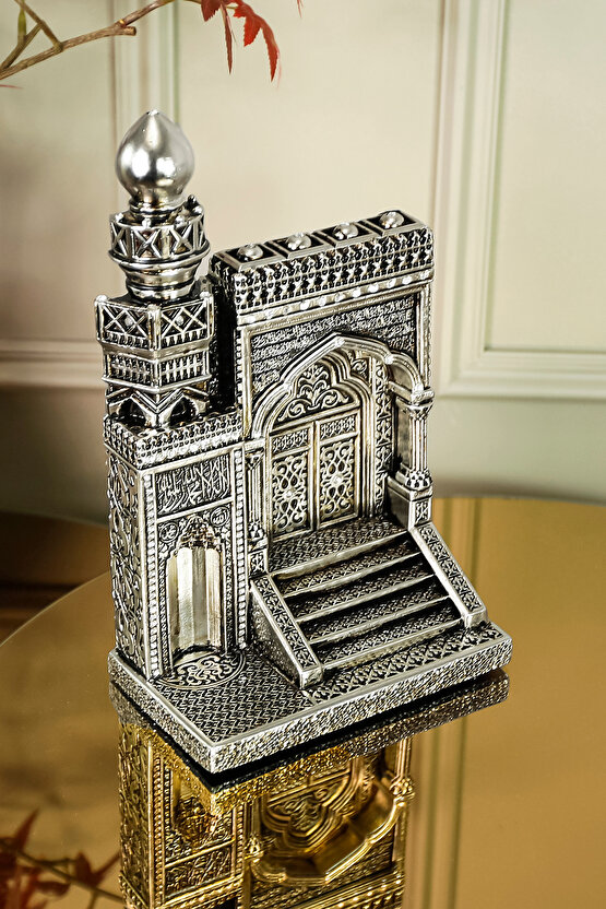 YENİ EV OFİS HEDİYESİ LÜKS DEKORATİF DİNİ İSLAMİ ARMAĞAN MİHRAP MİNBER SÜS OBJE