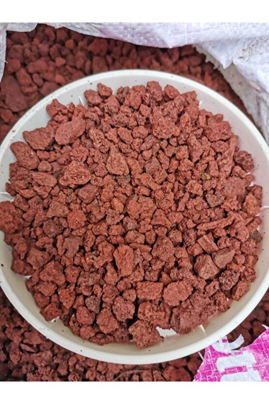 Akvaryum Kumu Lav Kırığı ( Bitki Akvaryumu ) Lav Taşı 4 Litre Çürüf Kaktüs Sukulent Dekor 2 Ila 5mm