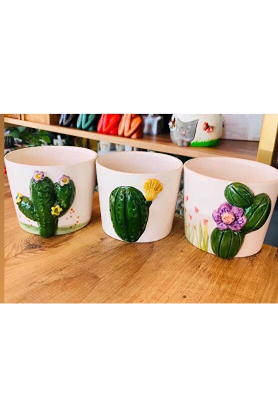 3lü Orta Boy Saksı