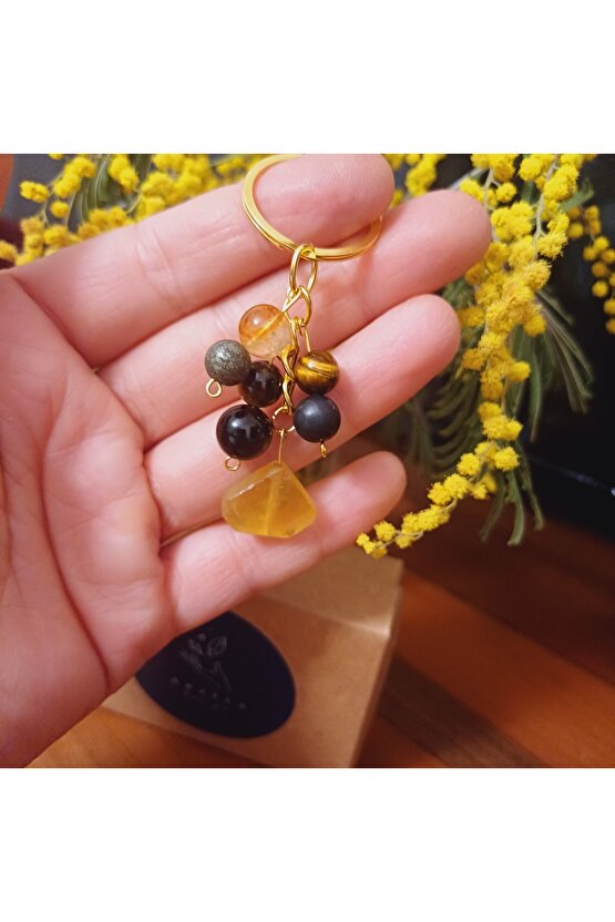 Dogal Taş Anahtarlık