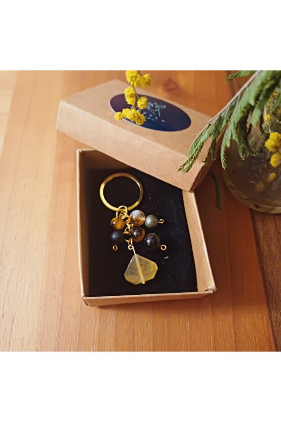 Dogal Taş Anahtarlık