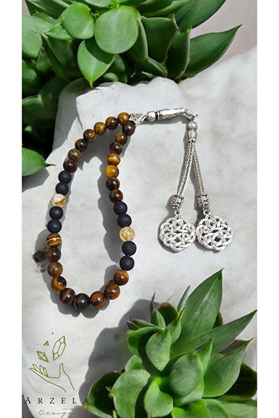 Doğal Taş Kaplangözü Erkek Tesbih