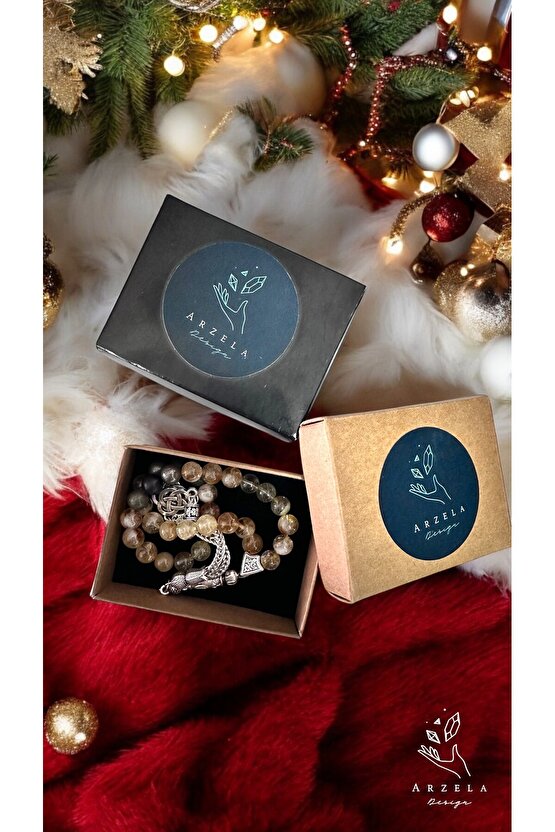 Tesbih_sitrin Pirit Apatit_para Güç Ve Koruma