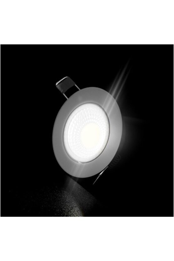 5 Watt Cob Led Spot Armatür Krom Kasa Trafolu Led Spot Aydınlatma