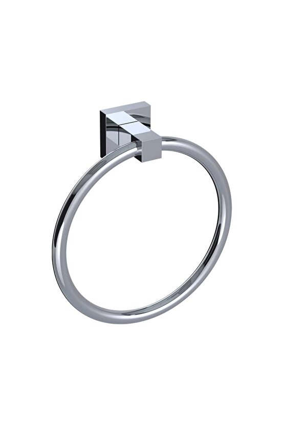 Deppot Q1 Yuvarlak Havluluk-krom