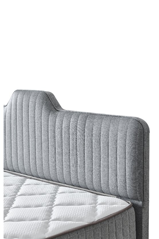 Menekşe Serisi Çift Kişilik Antibakteriyel Full Ortopedik Yataklı Baza ve Başlık Seti 3 lü Set