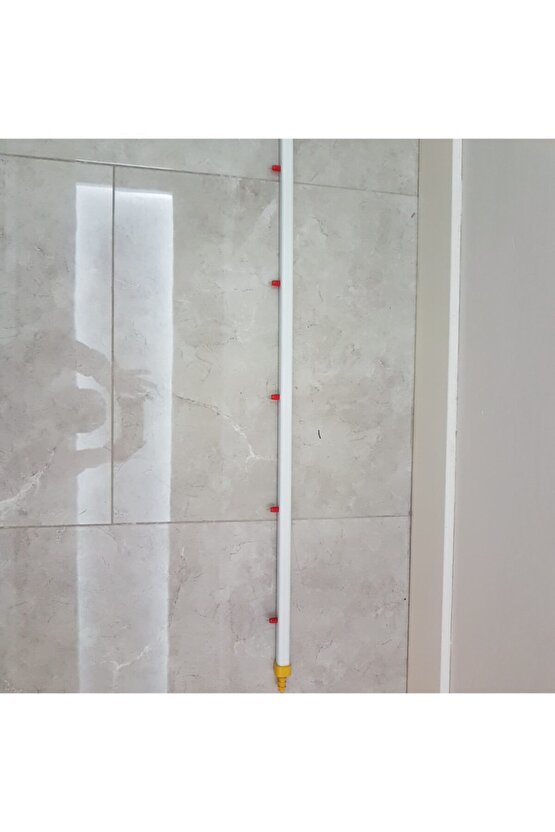 Nipel Tavuk Suluk 100 Cm 5 Nipelli Kare Boru