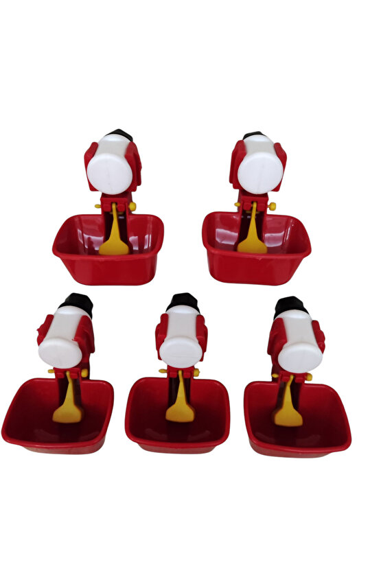 Otomatik Nipel Tavuk Suluk 5 Adet Depo Dilli Çanak Nipel Suluk