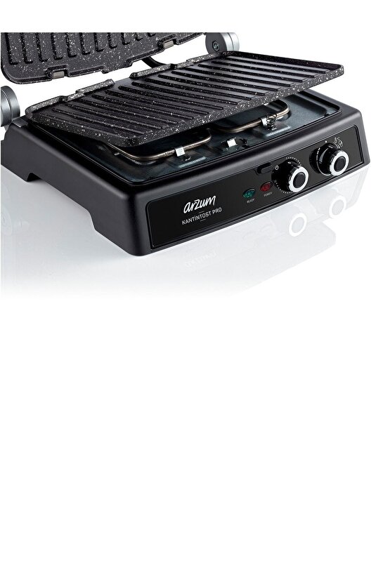 Kantintost Pro Izgara Ve Tost Makinesi 6 Dilim Kapasiteli 2000W Inox - AR2044-INX