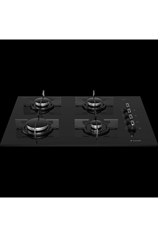 OCD T 651 ES Siyah Cam Ankastre Ocak