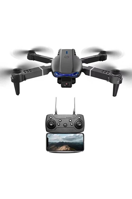 E99 ÇANTALI KAMERALI KATLANIR DRONE