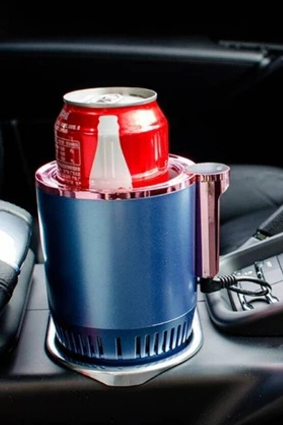 Akıllı Araba Bardaklık Soğutucu & Isıtıcı Çift Fonksiyon Araç İçi Bardak Kupa Hızlı Kullanım