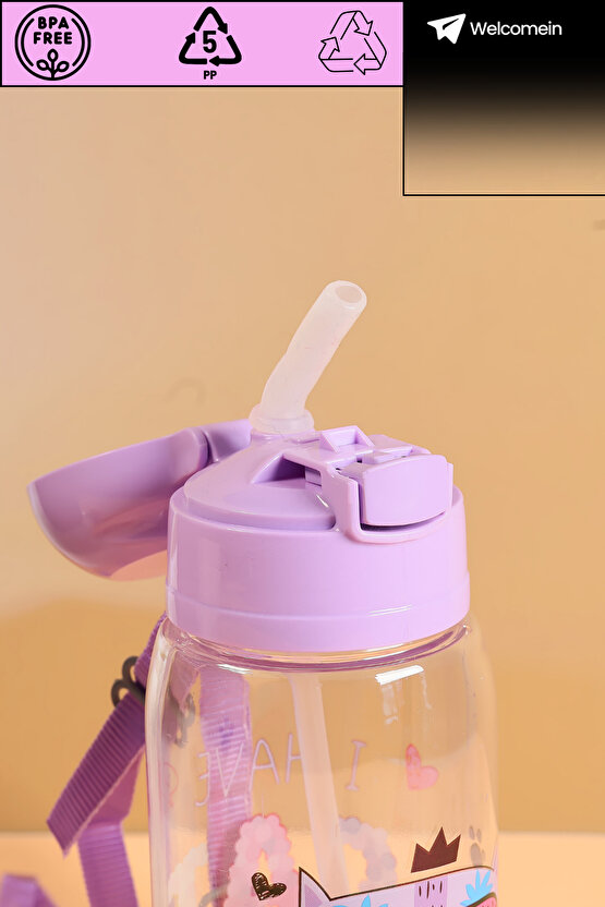 Çocuk Okul Beslenme Yemek Seti Saklama Kabı 500ml Suluklu Öğrenci Mataralı Sağlam BPA’sız