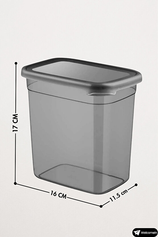 6lı 2000ml Sızdırmaz Dikdörtgen Erzak Saklama Kabı Seti 20 Adet - Etiket - 6 Adet Kaşıklı - 2 Litre