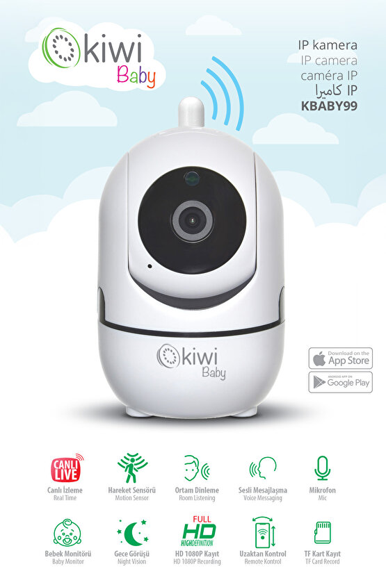 Kbaby 99 IP  Bebek Kamera