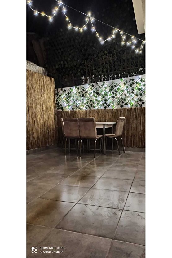 1mx2m Reed Fence Misina Ipli Doğal Bambu Kamış Çit , Bahçe Çit , Balon Çiti, Gölgelik Dekor