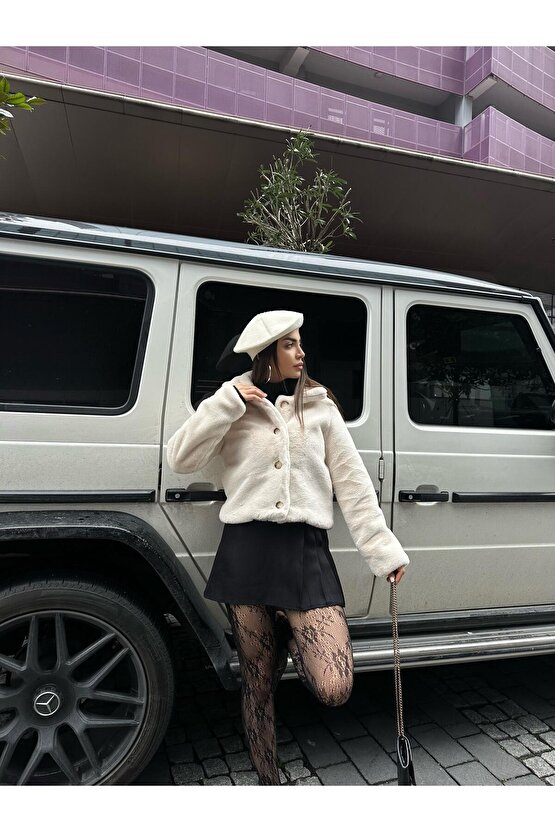 Astarlı Peluş Mont