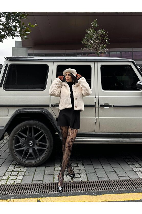 Astarlı Peluş Mont