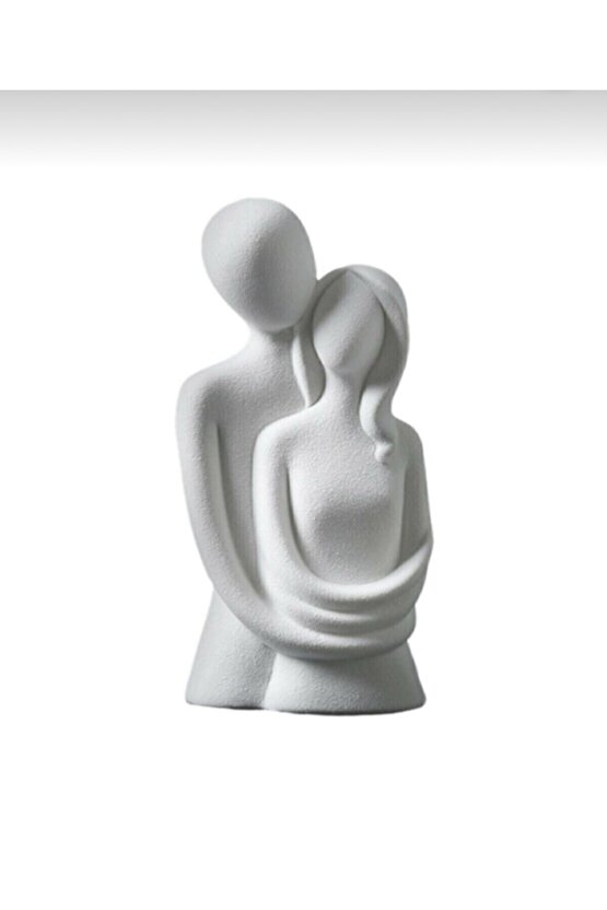 Bektaş Shop Sevgili Aşıklar Sarılmış Çift Biblo Dekor