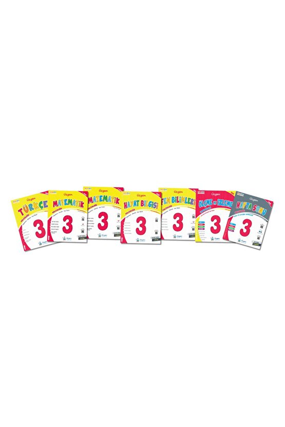 3.SINIF–BECERİ TEMELLİ İLKOKUL SETİ (Türkçe-Matematik-Fen-Hayat-Ölçme ve İzleme-Hafta Sonu)
