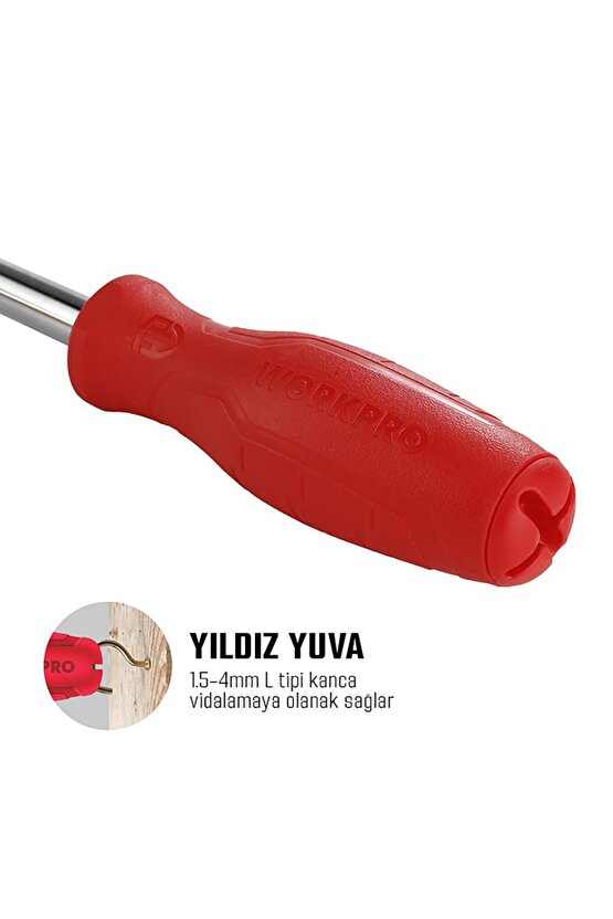 WP221066 6-IN-1 Çok Fonksiyonlu Değişken Uçlu Profesyonel Tornavida Seti