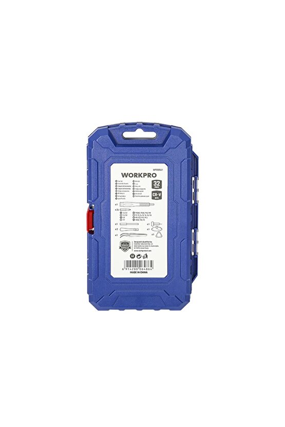 WP200541 32 Parça CR-V Hassas ElektronikçiTelefoncu Profesyonel Onarım Seti