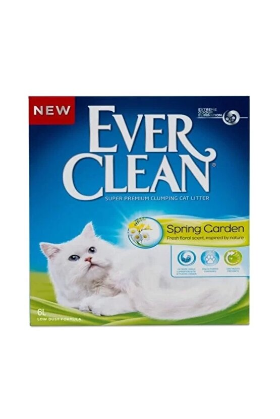 Ever Clean Spring Garden Topaklanan Kedi Kumu 10 Lt