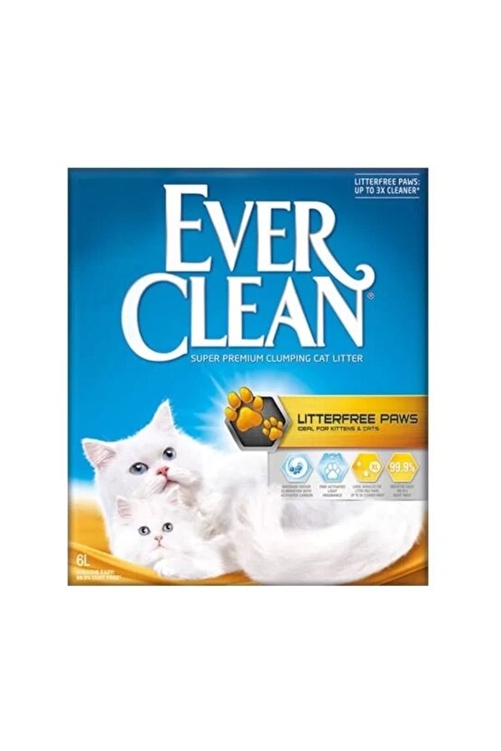 Ever Clean LitterFree Paws İz Bırakmayan Kedi Kumu 6 Lt