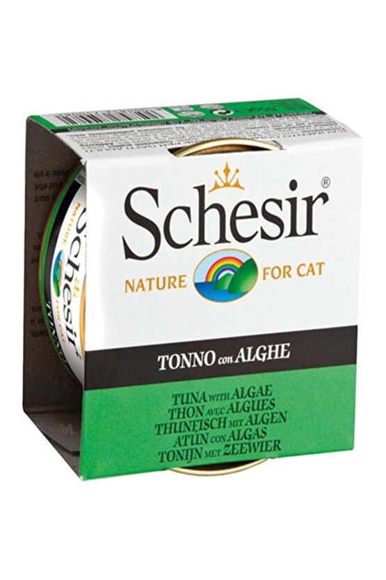 Ton Balıklı ve Deniz Bitkili Jöleli Konserve Kedi Maması 85 Gr