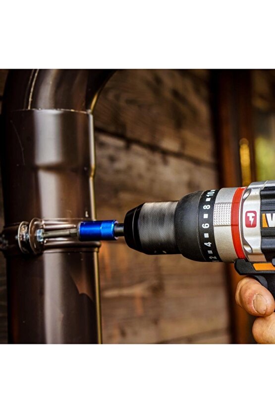 WX354.9 20Volt Kömürsüz Profesyonel Darbeli Şarjlı Matkap (Akü Dahil Değildir)