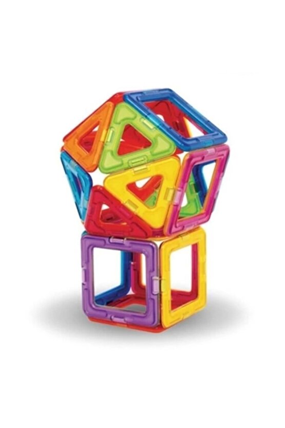Orijinal Magical Magnet 62 Parça Manyetik Lego - Magnetic Magical Magnet - Mıknatıslı Lego - Mıknatı